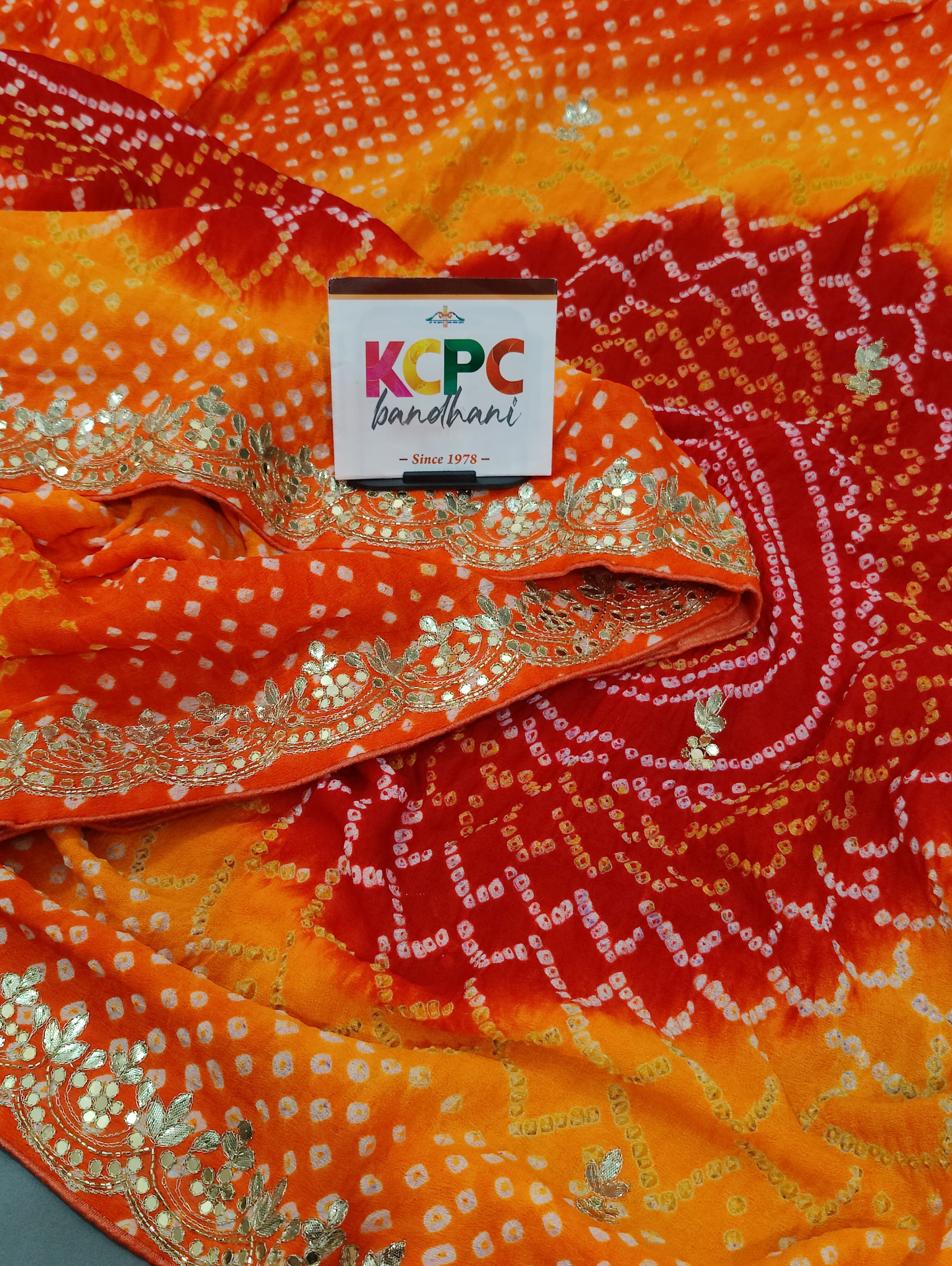 By Bandhani Saree