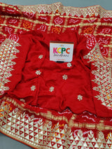 Gaji Silk saree is perfect for traditional wear