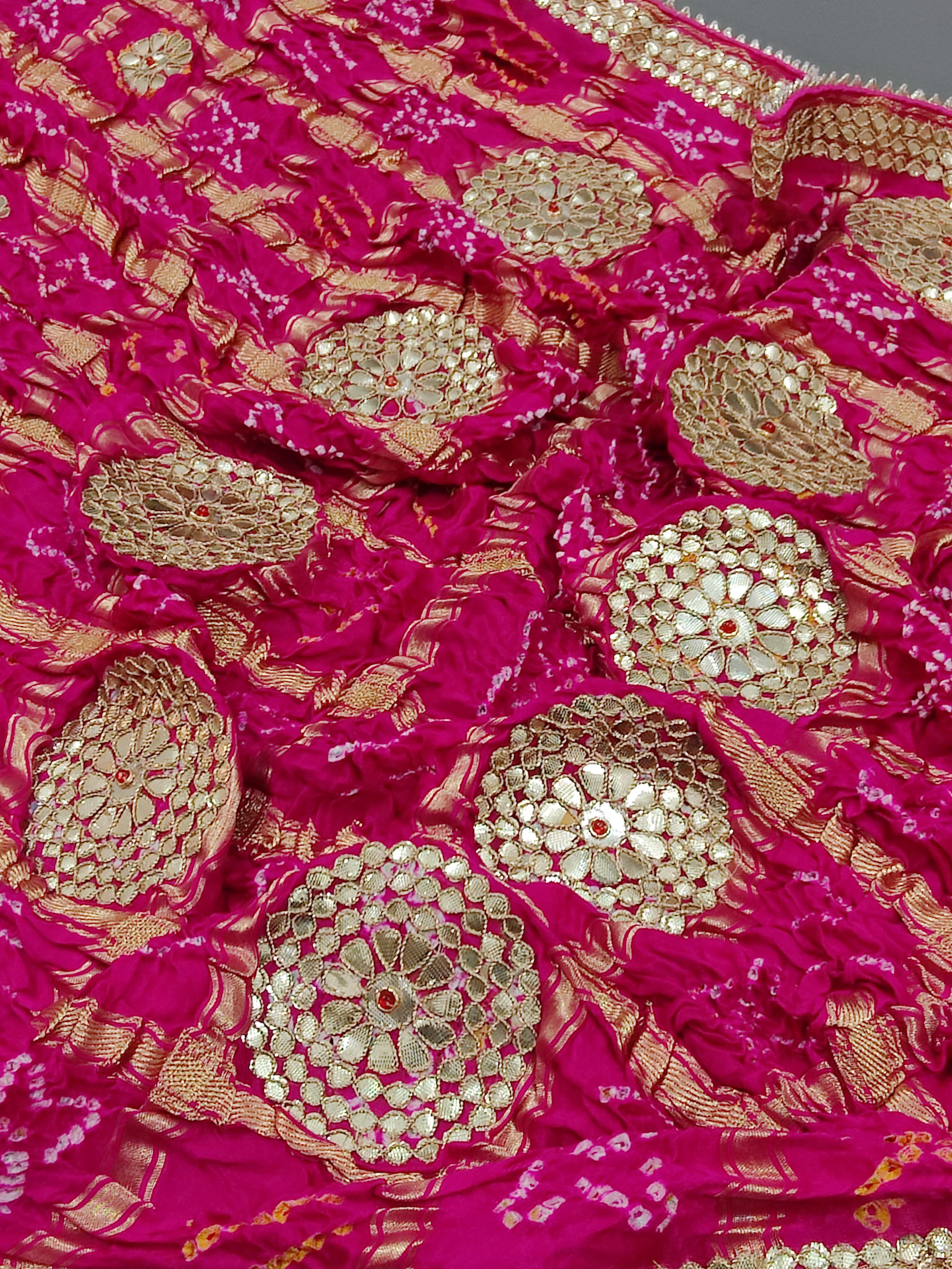 KcPc Latest New Launch Pure Gaji Silk Hand Gotapatti Work DupattaAmt