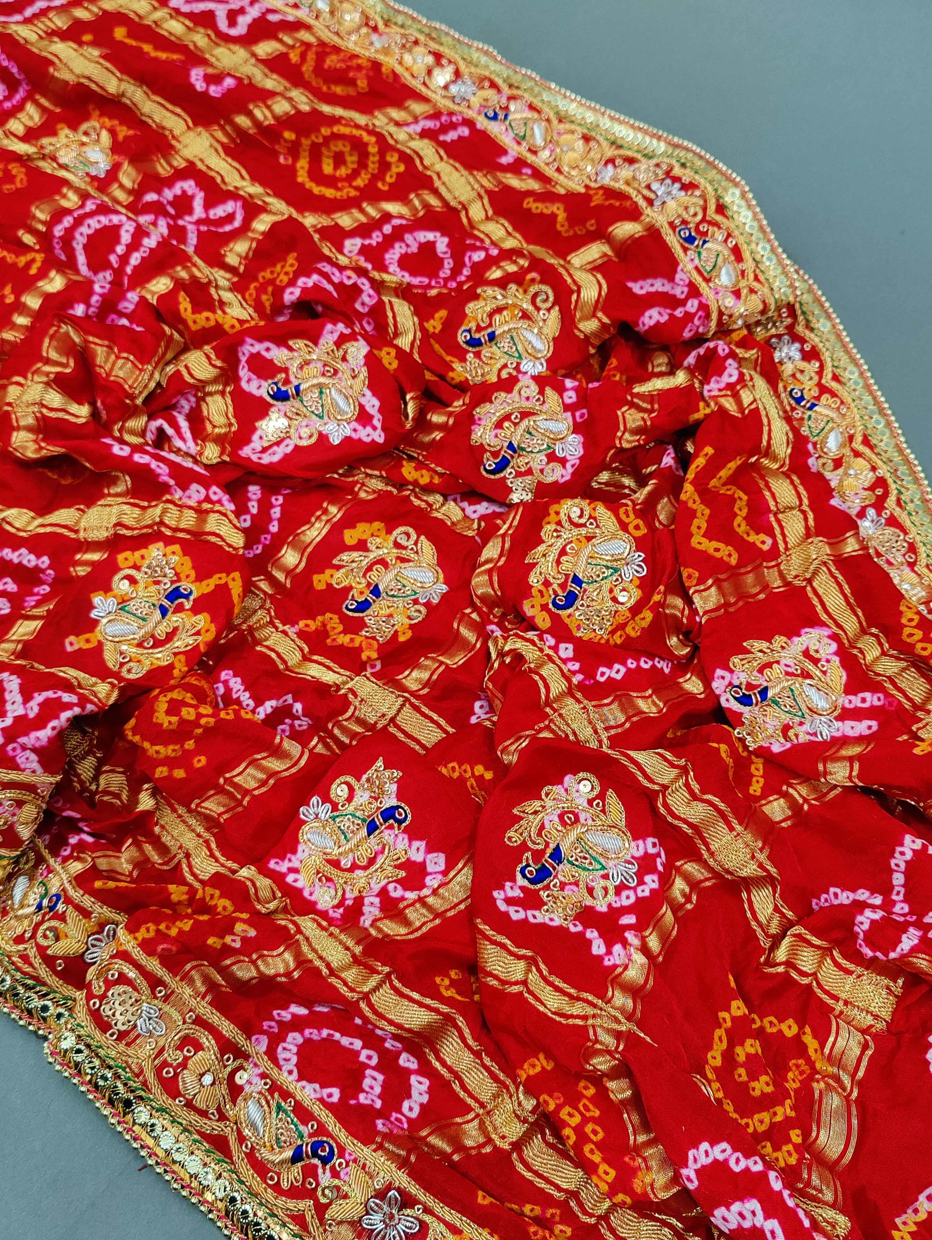 KcPc LatestLaunch Pure Gaji silk Zaridoziwork Dupatta