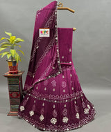 By Rajasthani Lehenga With Traditional Wear