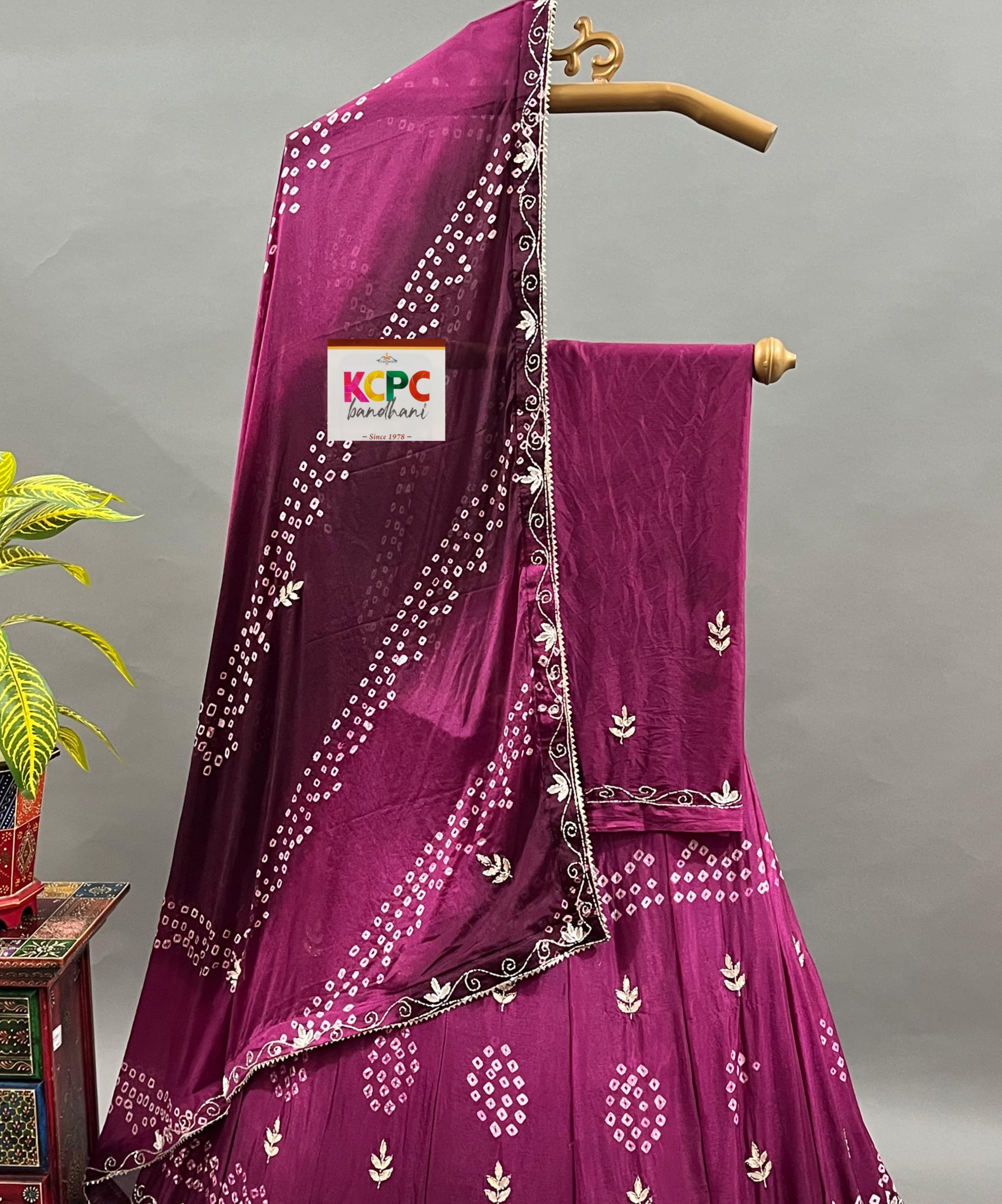 By Rajasthani Lehenga With Traditional Wear