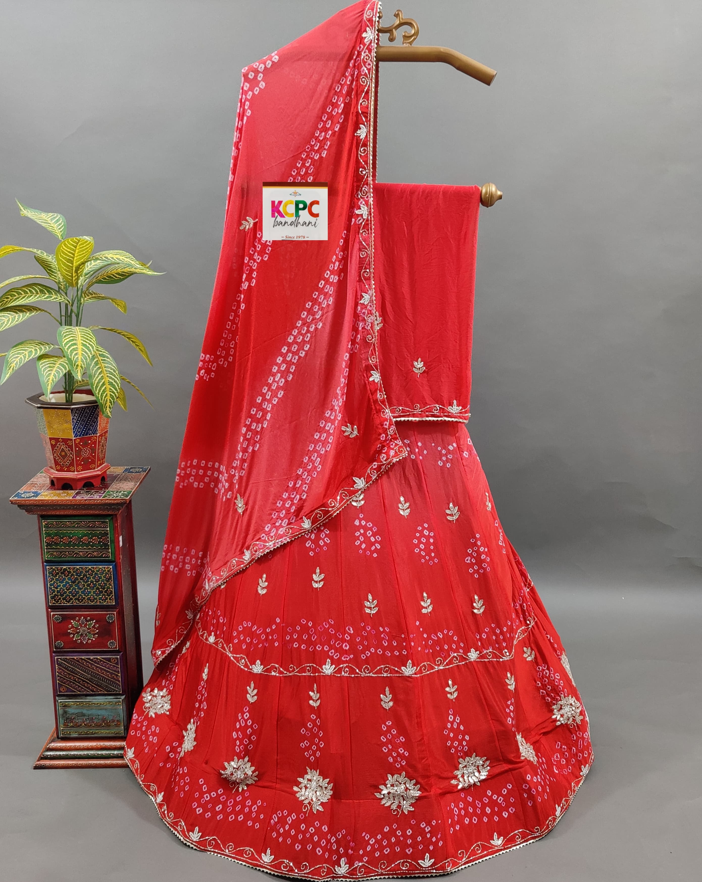 By Rajasthani Lehenga With Traditional Wear