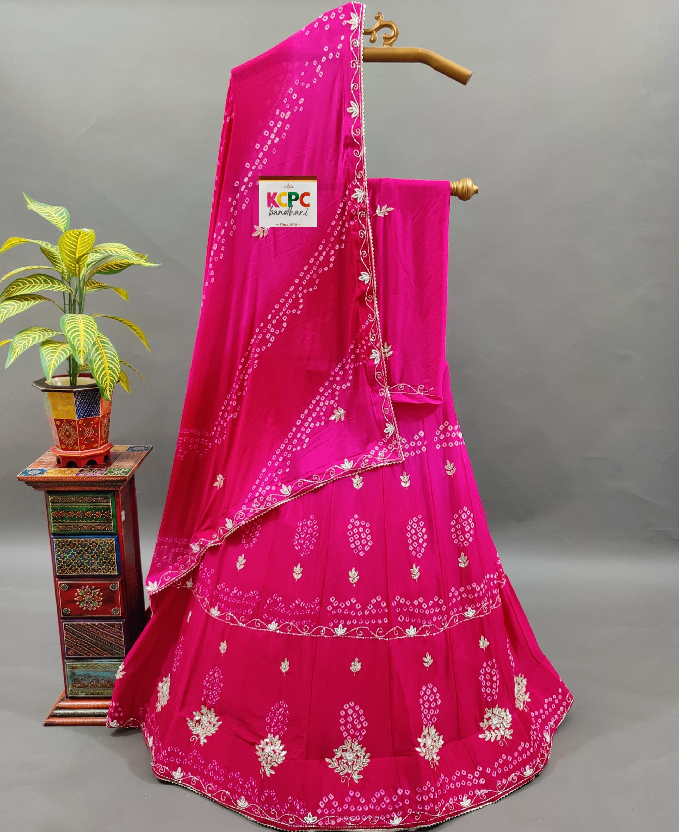By Rajasthani Lehenga With Traditional Wear