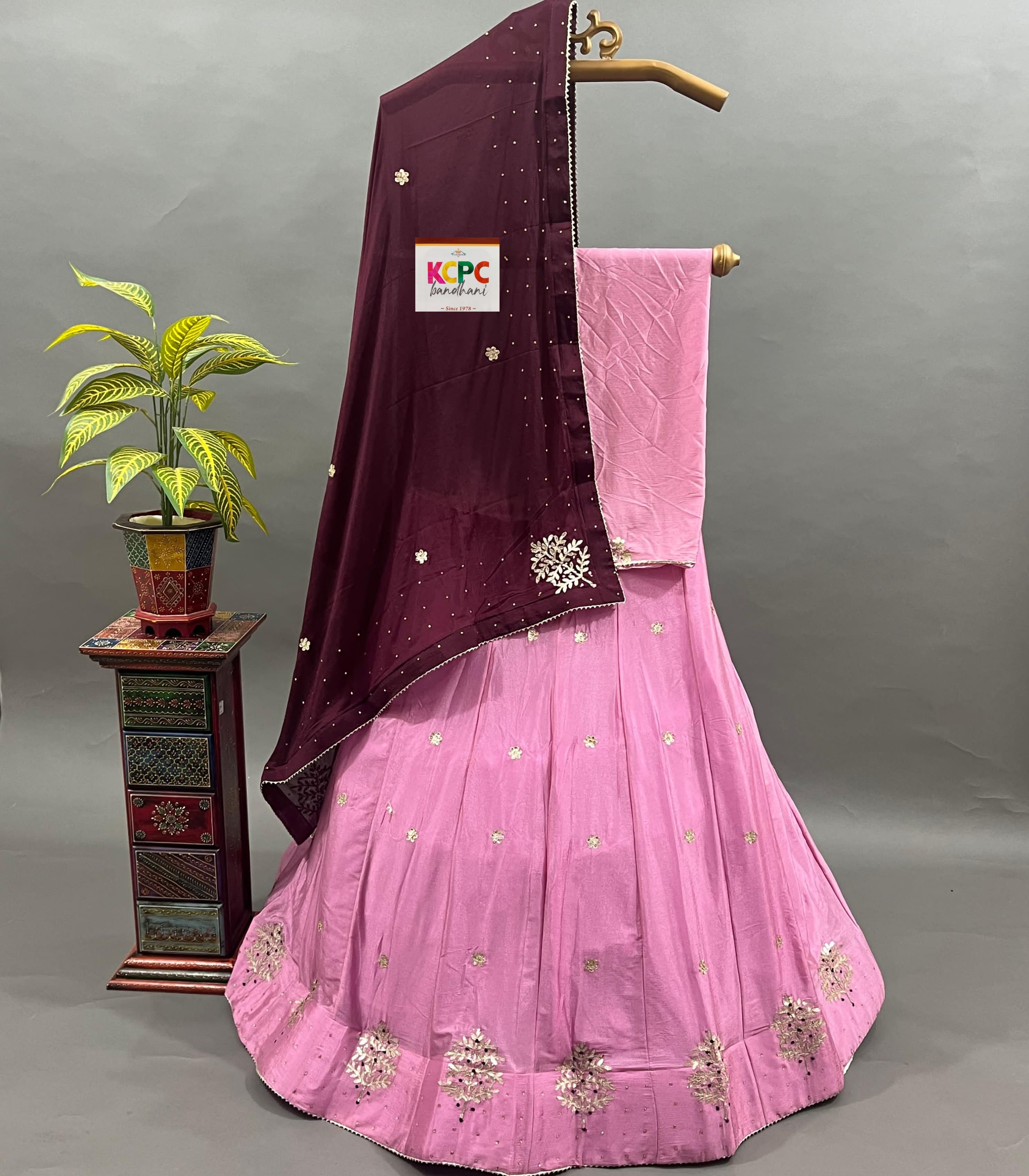 KcPc Exclusive New Upada Chinon with Gotapatti workLehenga RAJ