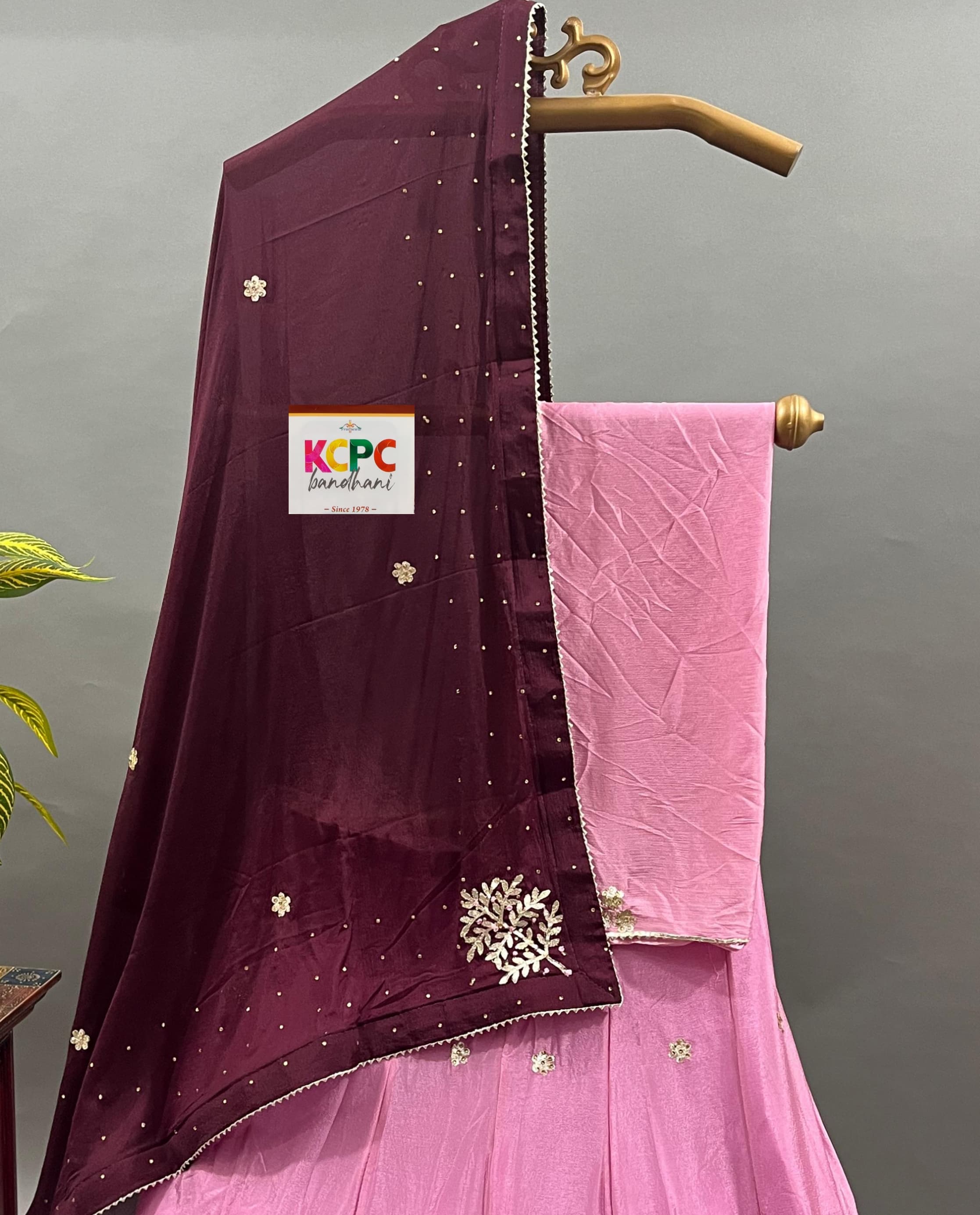 KcPc Exclusive New Upada Chinon with Gotapatti workLehenga RAJ