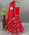 KCPC New Bandhani Collection Designer Jaipuri Pure Ojariya Lehenga setBTU