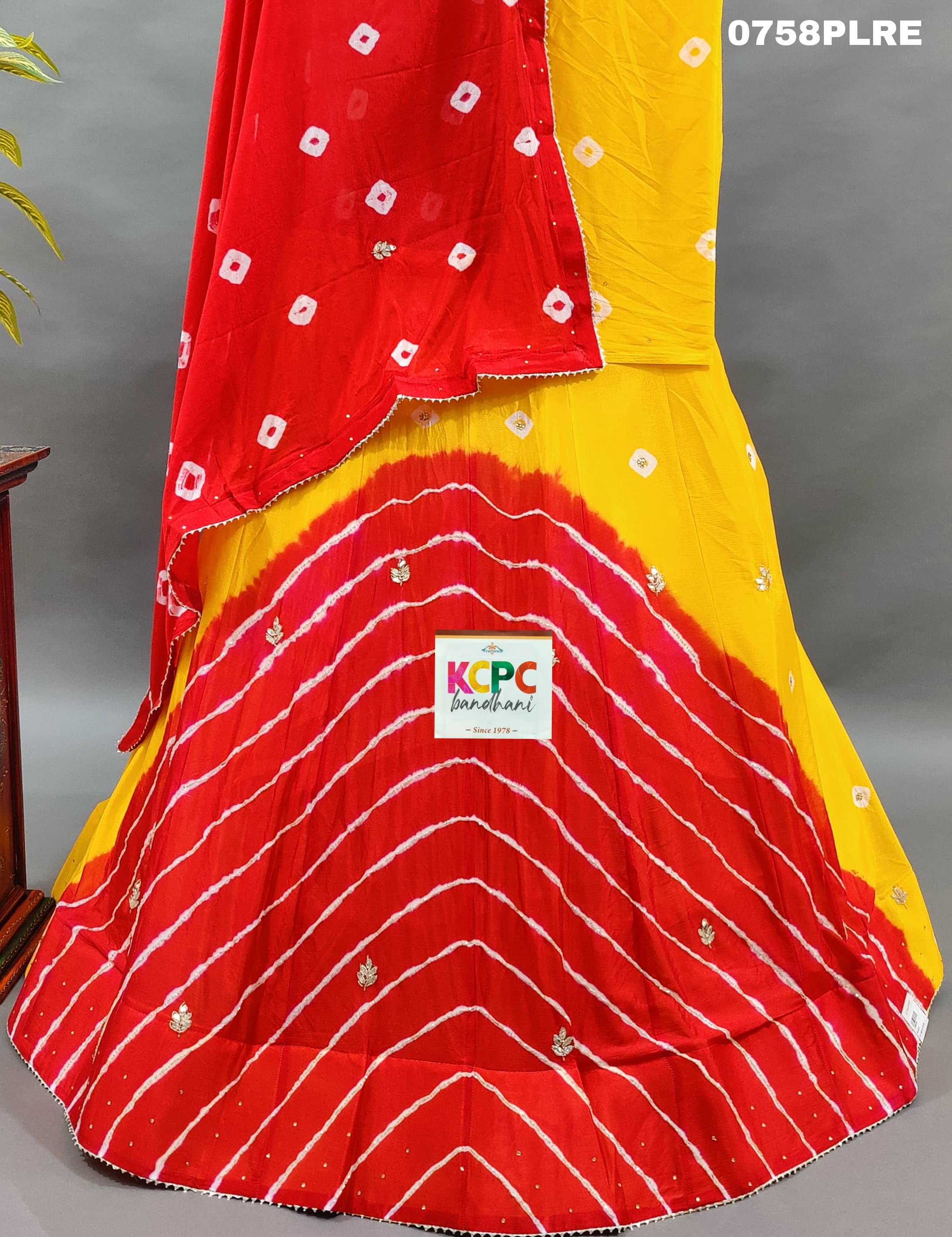 By Rajasthani Lehenga With Traditional Wear
