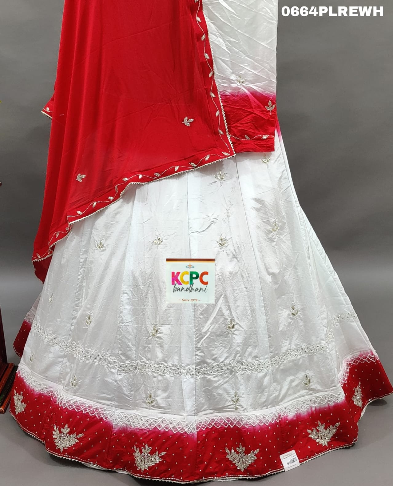 By Upada Chinon Lehenga With Traditional wear
