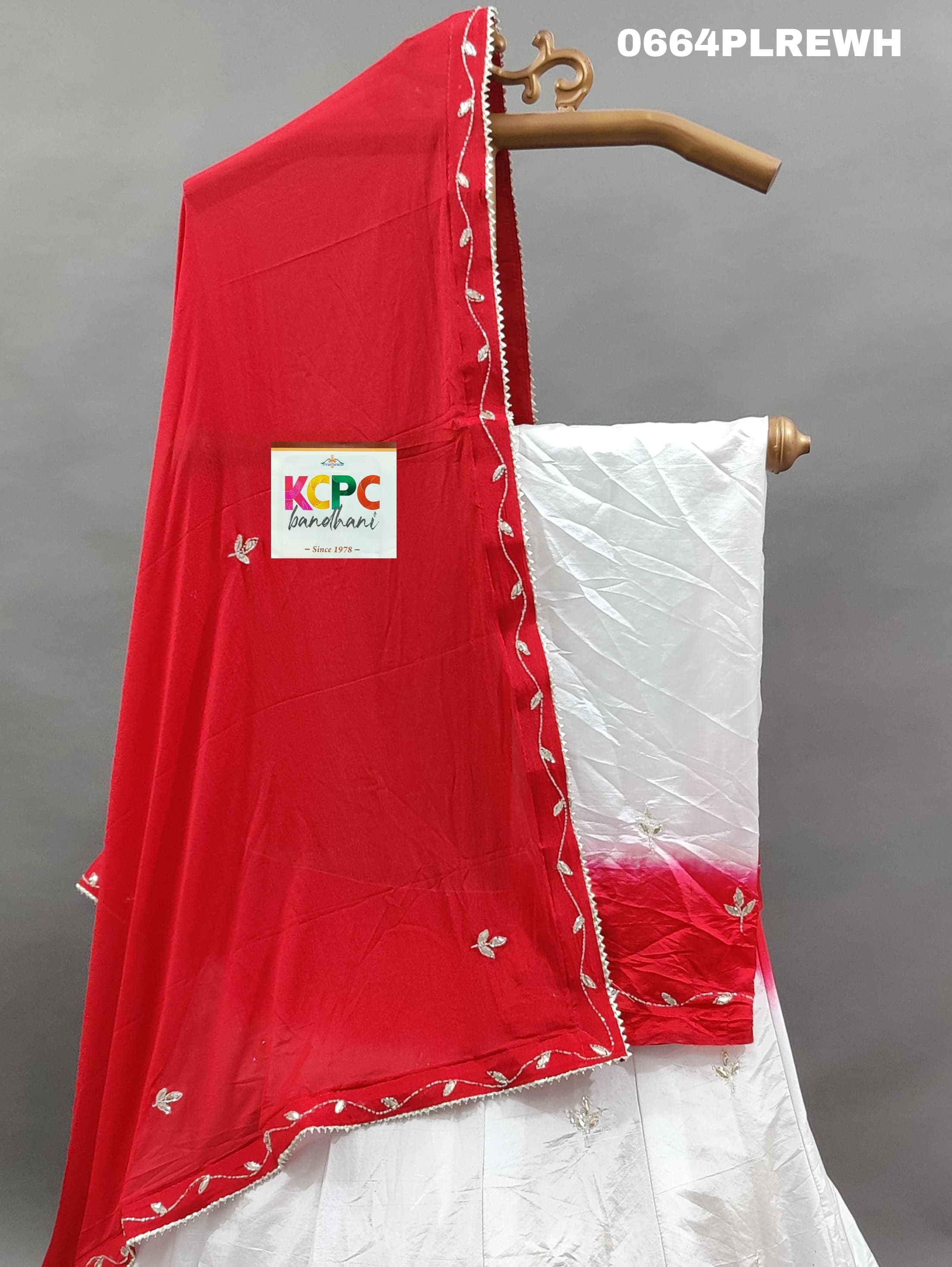 By Upada Chinon Lehenga With Traditional wear