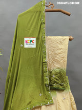 By Upada Chinon Lehenga With Traditional wear