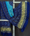 KcPc New Beautiful pure gaji silk bandhani DupattaADL