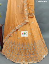 KcPc New Pure Upada Silk Cutdana Gotapatti Work Lehenga MAD