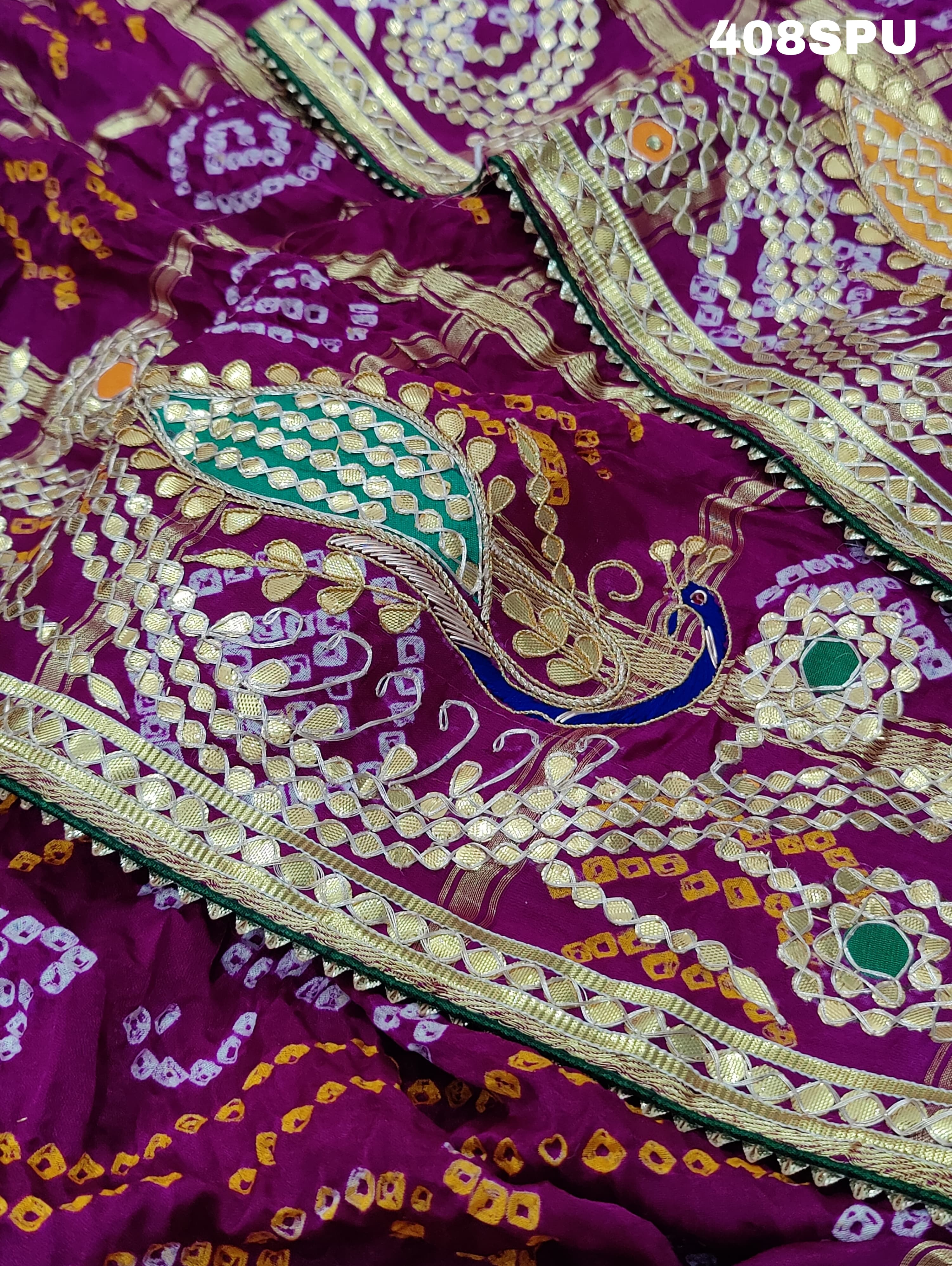 Pure Gaji Silk saree for Indian wedding