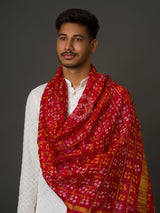 KcPc Gharchola Bandhej Art Silk Dupatta