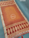 KcPc New Tranding Khaddi Georgette Bandhani Heavy Gotapatti Work Dupatta AMT
