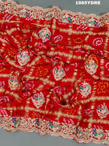 KcPc New Arrival Pure Gaji Silk Marwadi Peacock Style DuppataMNL