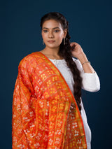 KcPc New Bandhani Gharchola Dupatta