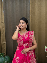Buy Dola Silk Banarasi Style Lehenga Kcpc