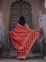 KcPc New Premium Georgette Banarasi Zari Weaving Saree GNES