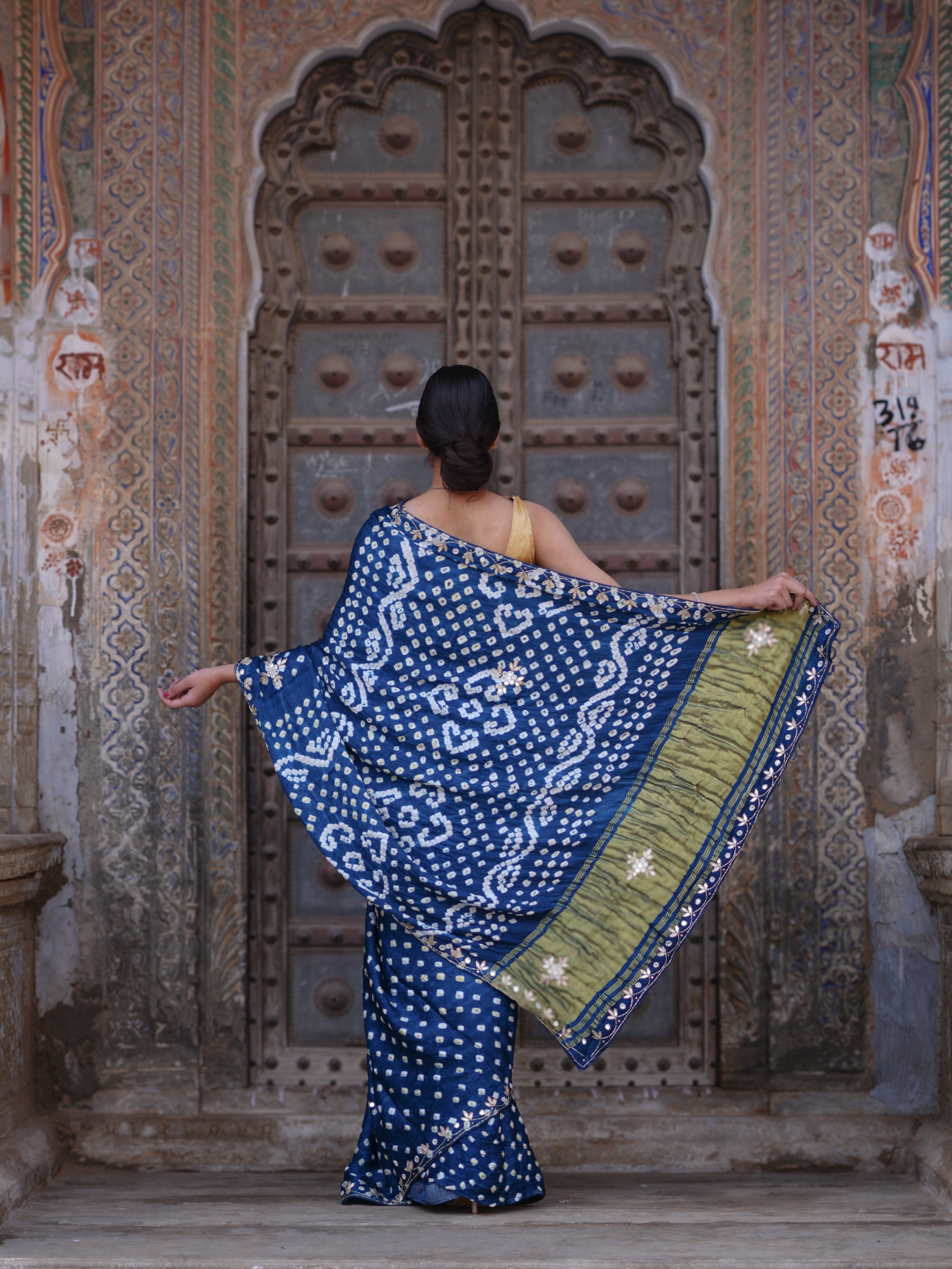 KcPc New Festive Wear Modal Silk Bandhani Saree with Cutdana EmbellishmentDWA