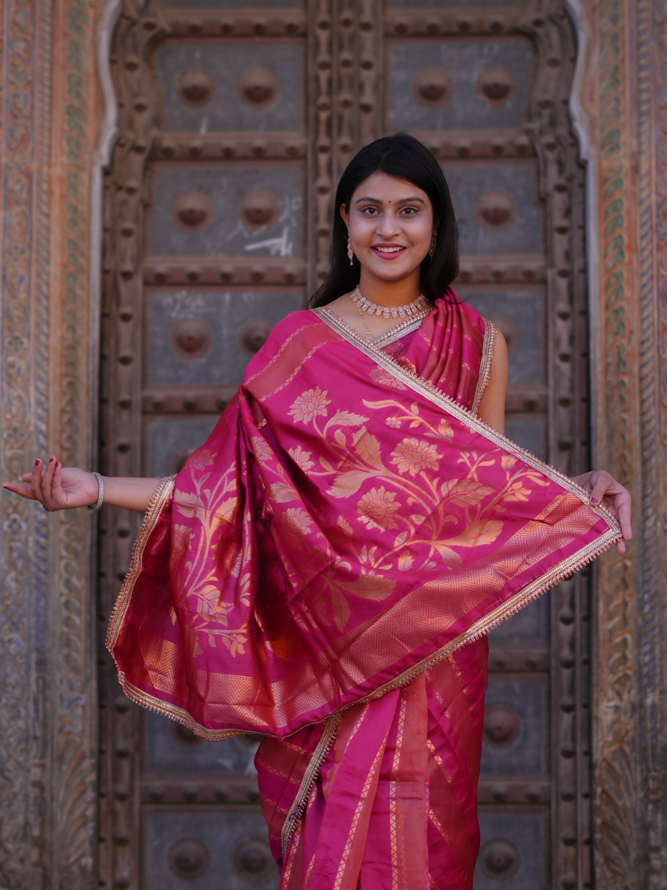 By New Royal Banarasi Inspired Saree KCPC