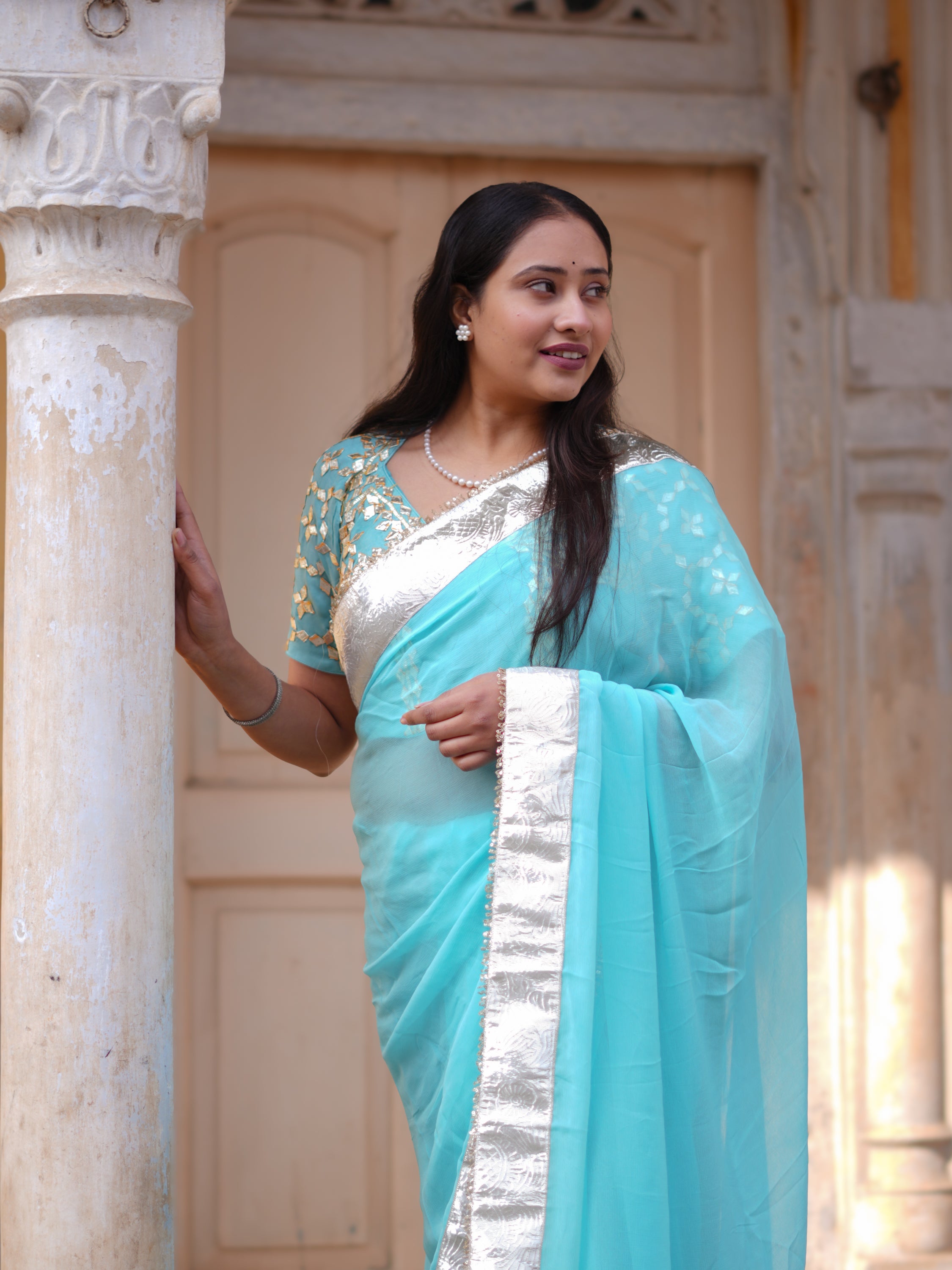 Buy New Premium Designer Sarees Collection With Traditional Wear KcPc