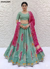 KcPc New Traditional Tissue Silk Jaipuri Lehenga for Festive WearRTK