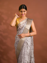 By Printed Style With Zari border