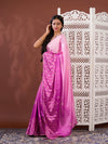 By Bandhani Saree With Gotapatti Work