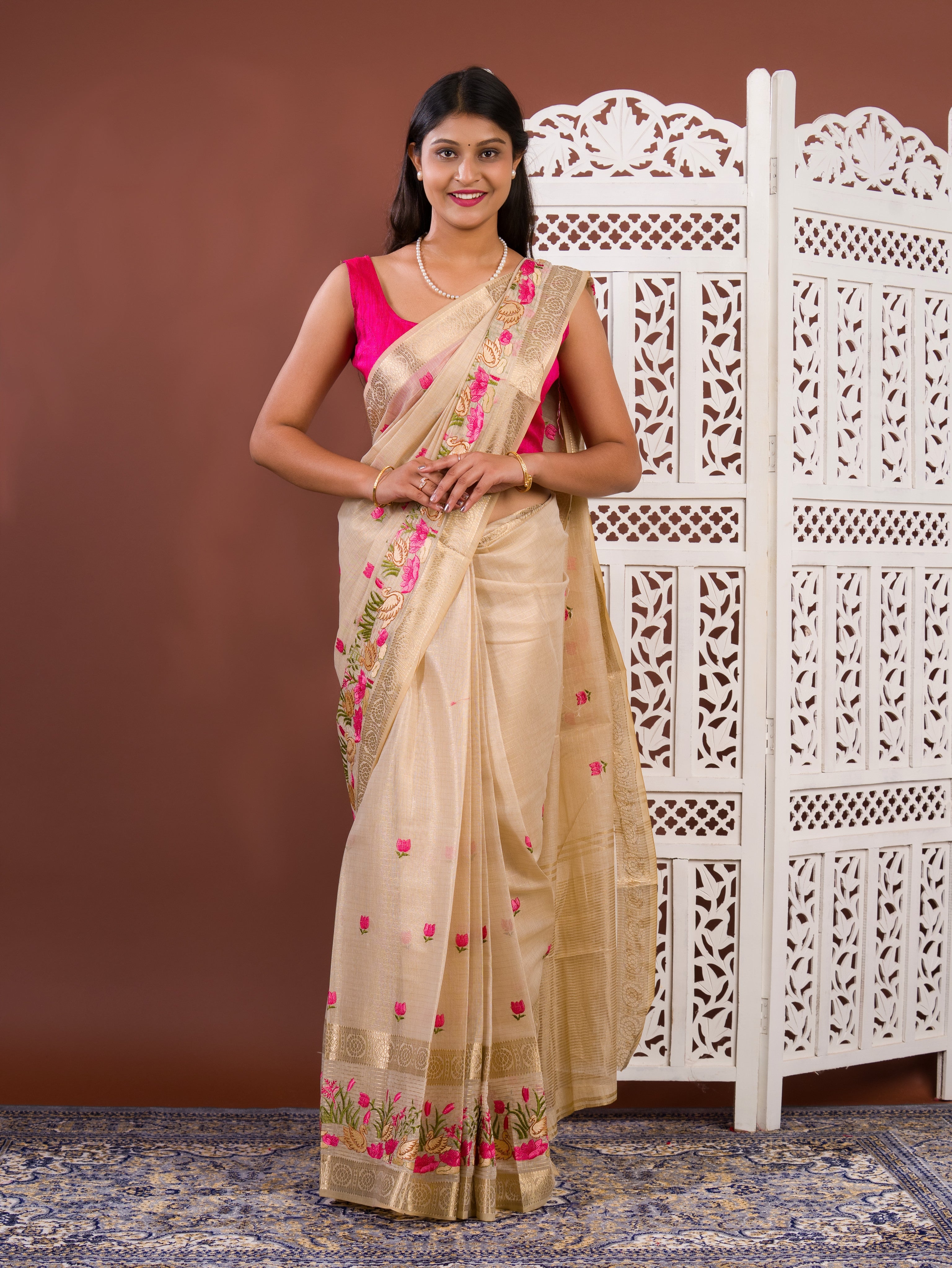 By Mahajani Saree WithFestive Wear