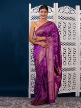 By Bandhani Style With Zari Border Work Saree