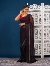 By Bandhani Saree With Casual Wear