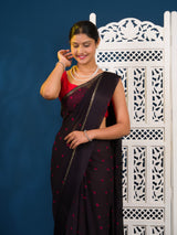 By Bandhani Saree With Casual Wear