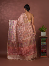 Cotton silk Printed Style Casual Wear Saree under 1500