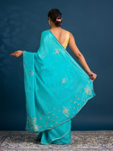 By Designer Saree with Sequence Work