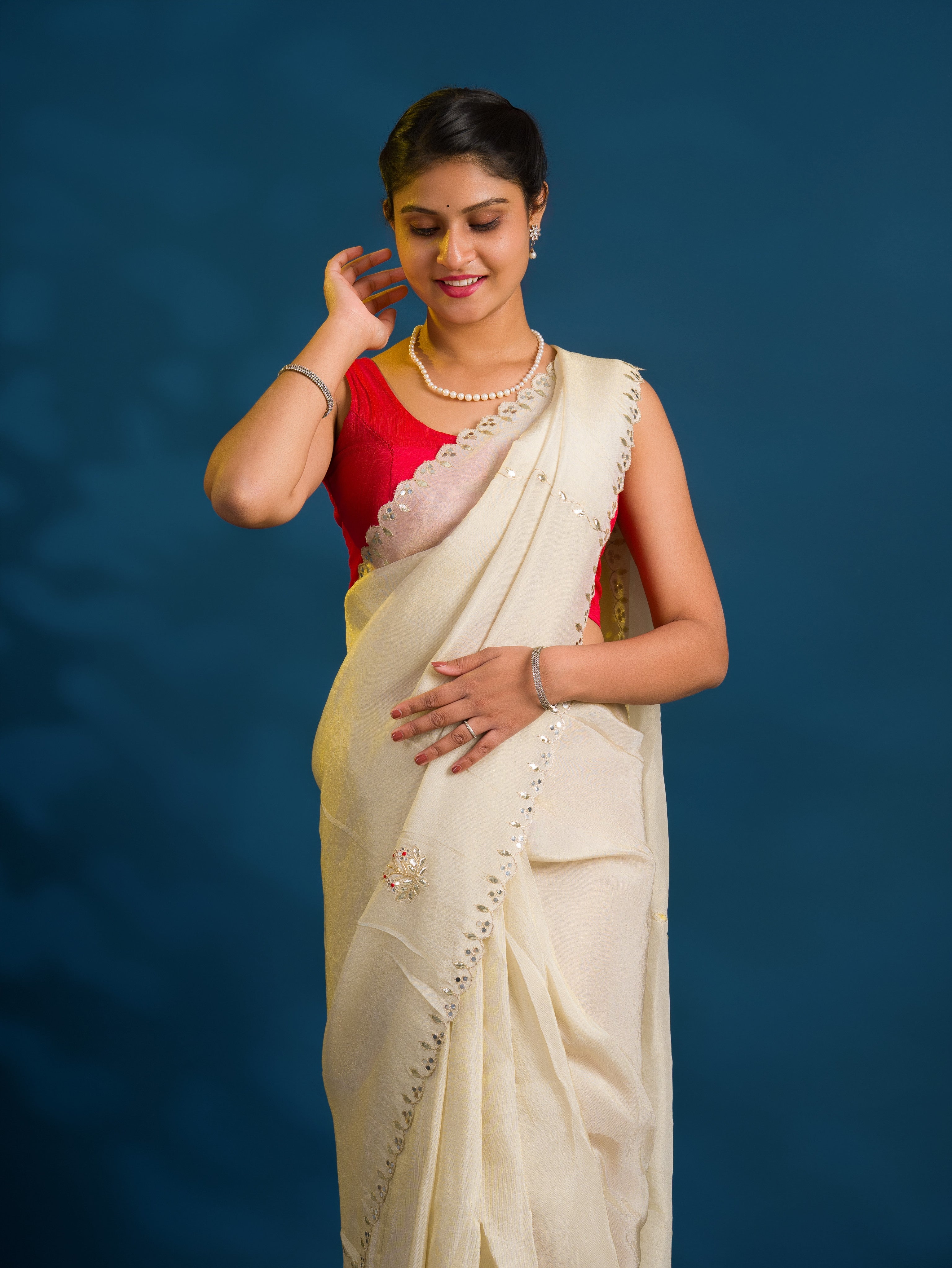 KcPc New Luxurious Banarasi Style Tissue Silk Saree for Festive Look RG