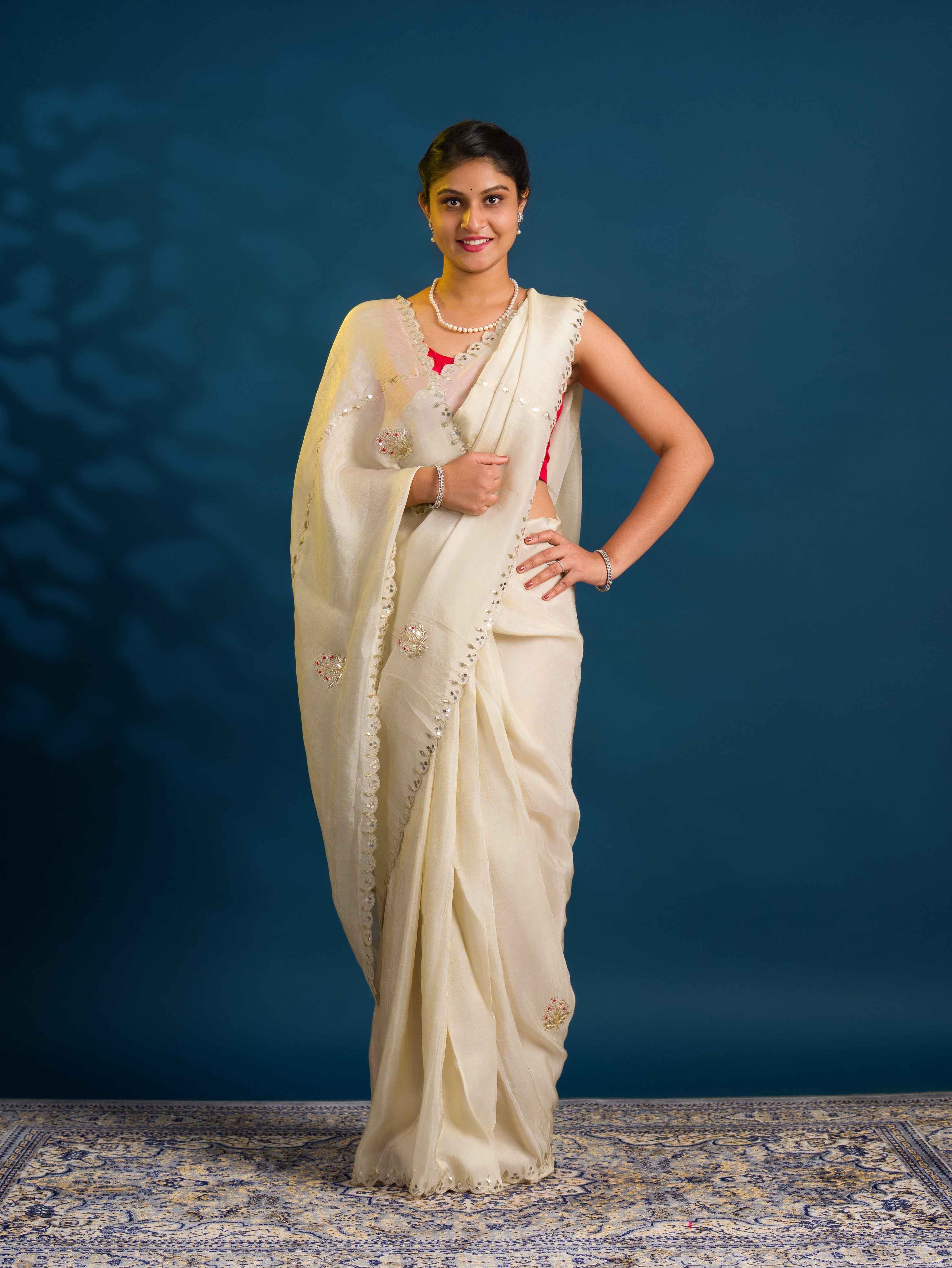 KcPc New Luxurious Banarasi Style Tissue Silk Saree for Festive Look RG