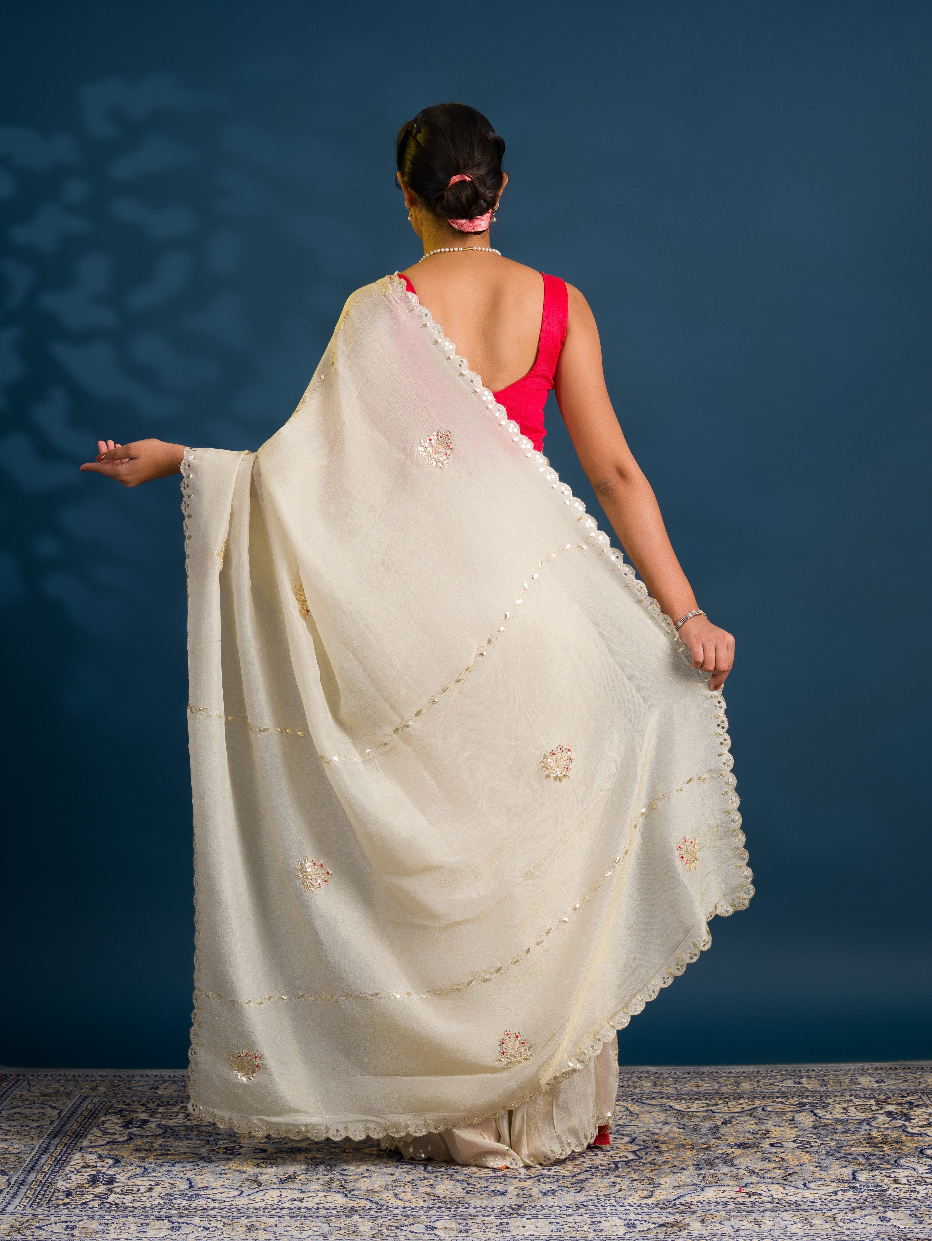 KcPc New Luxurious Banarasi Style Tissue Silk Saree for Festive Look RG
