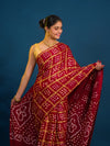 KcPc Latest Designer Modal Silk Saree with Bandhani Print Festive Collection PARS