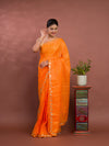 Leheriya Style With Gotapatti Work Saree uner 2000