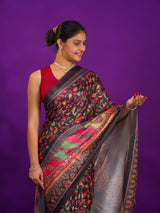 By New Pashmina Soft Silk Pashmina Style With Digital Print Work Saree