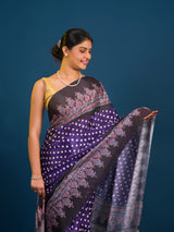 By Bandhani in Ajrakh Style With Office Wear Saree