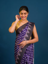 By Bandhani in Ajrakh Style With Office Wear Saree