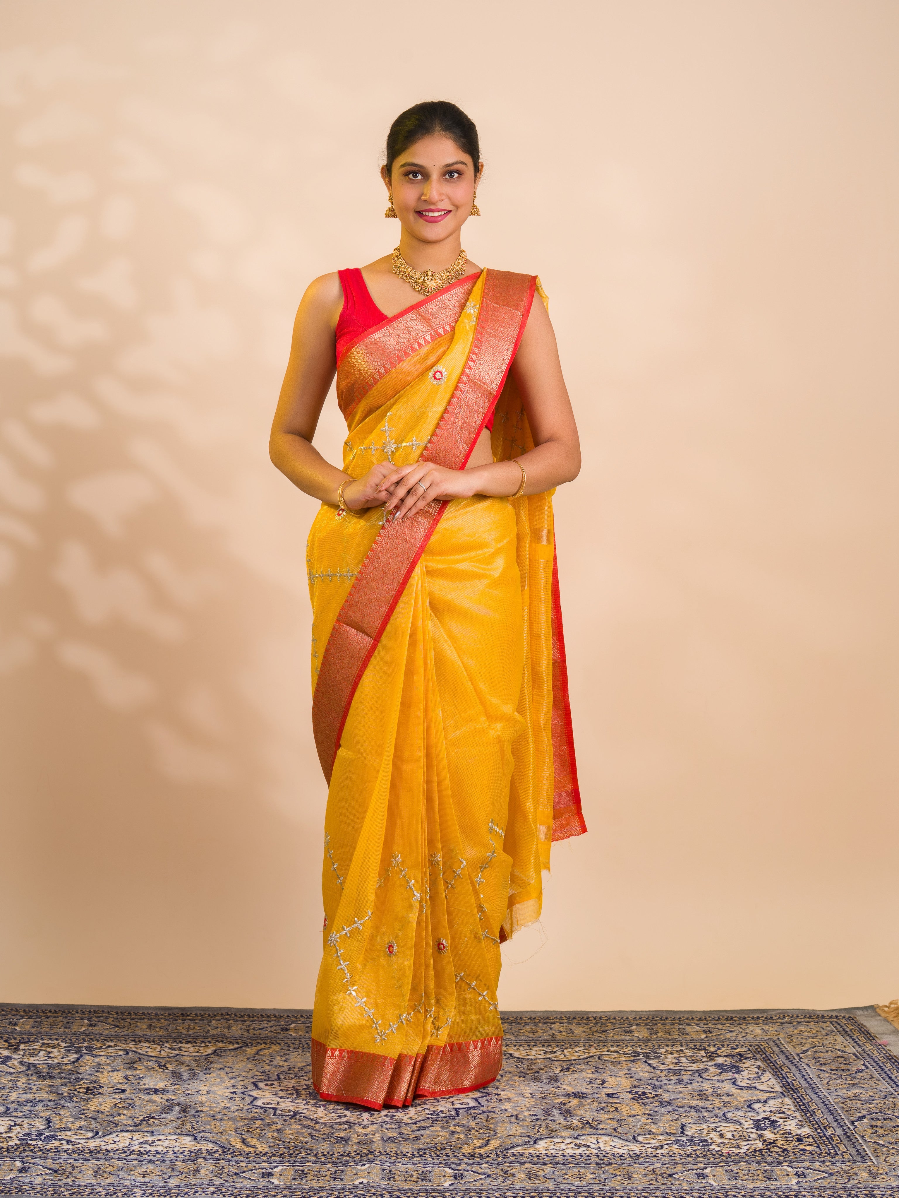 By Mahajani Saree With Casual/ Festive Wear