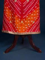 KcPc New Art Silk Bandhani GotapattiWork Salwar suit,KML