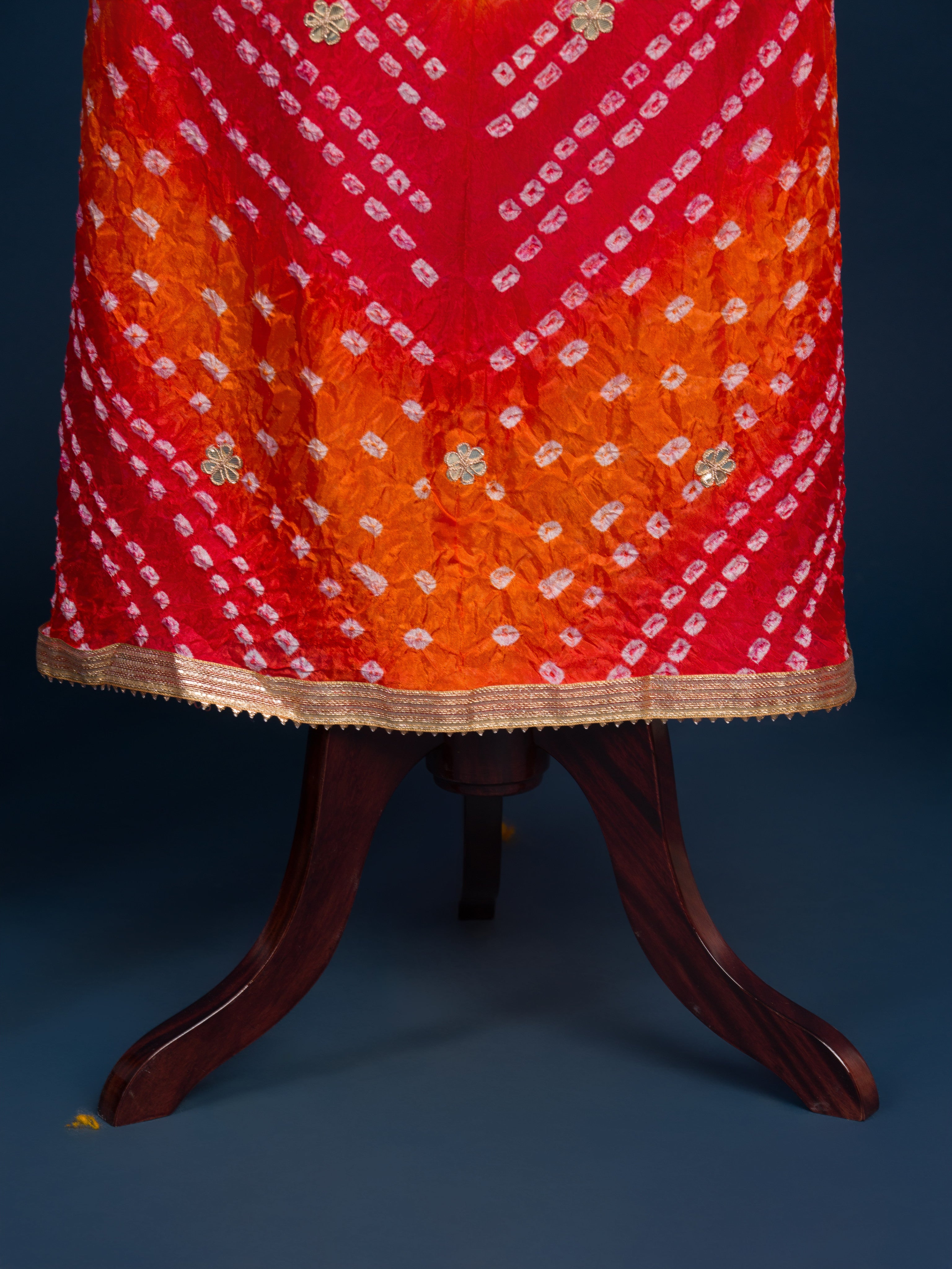 KcPc New Art Silk Bandhani GotapattiWork Salwar suit,KML
