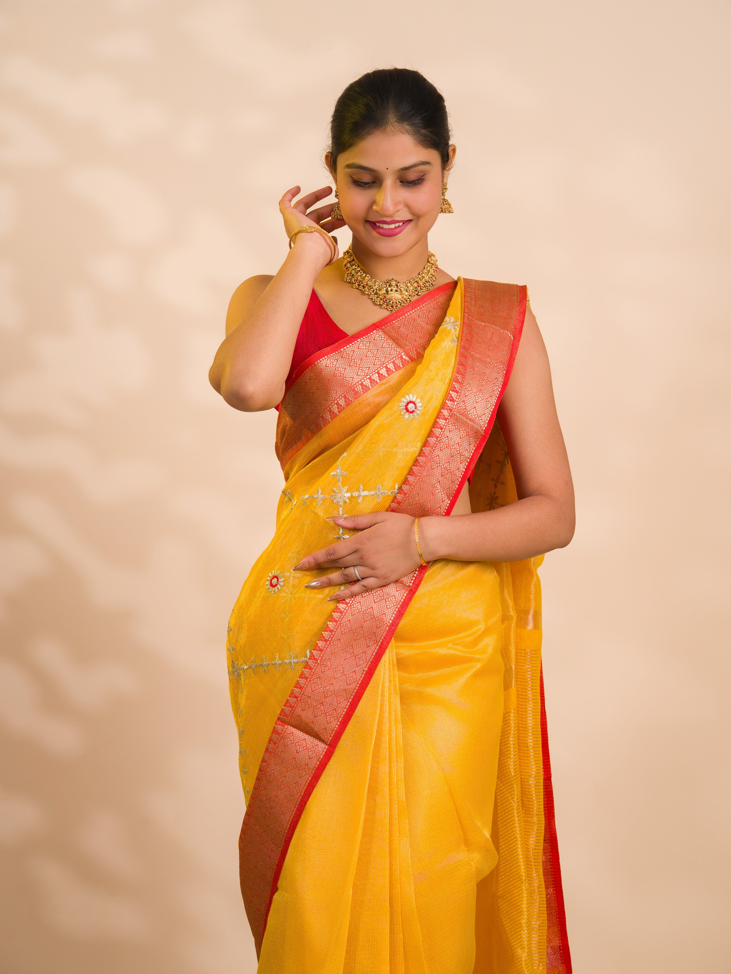By Mahajani Saree With Casual/ Festive Wear