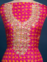 KcPc Beautiful Art Silk Bandhani Gharchola With Gota patti Stone Work Suit KML