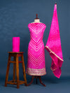 KcPc New Art Silk Bandhani Gotapatti Work Salwar SuitKML